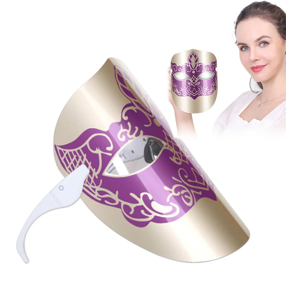

Wireless LED Photon Beauty Device 3 Colors Led Facial Mask Led Photon Therapy Face SPA Mask Light Therapy Acne Mask Beauty Mask