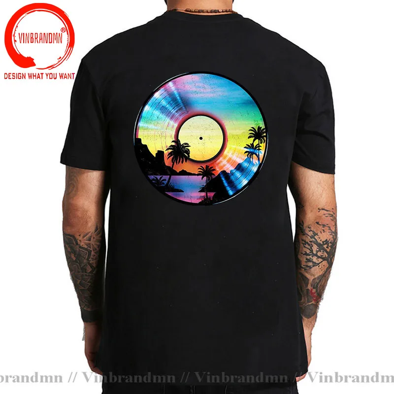 Ретро NOSTALGIC SOUND OF SUMMER футболка мужская винтажная виниловая музыкальная новая