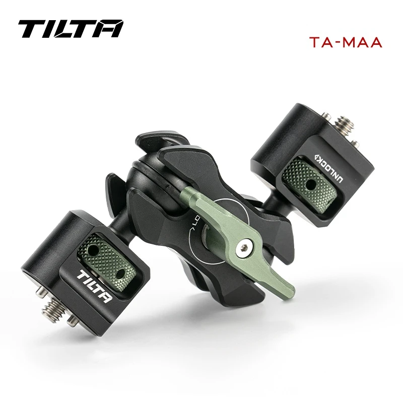 

TILTA TA-MAA Mini Articulating Arm Monitor Arm Ballhead Arm Bracket Universal magic clamp arm for LCD MONITOR micphone light