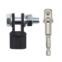 scissor jack adaptor 12 inch jack shear chrome vanadium steel adapter steel ball joint rod impact wrench tools for car trailer