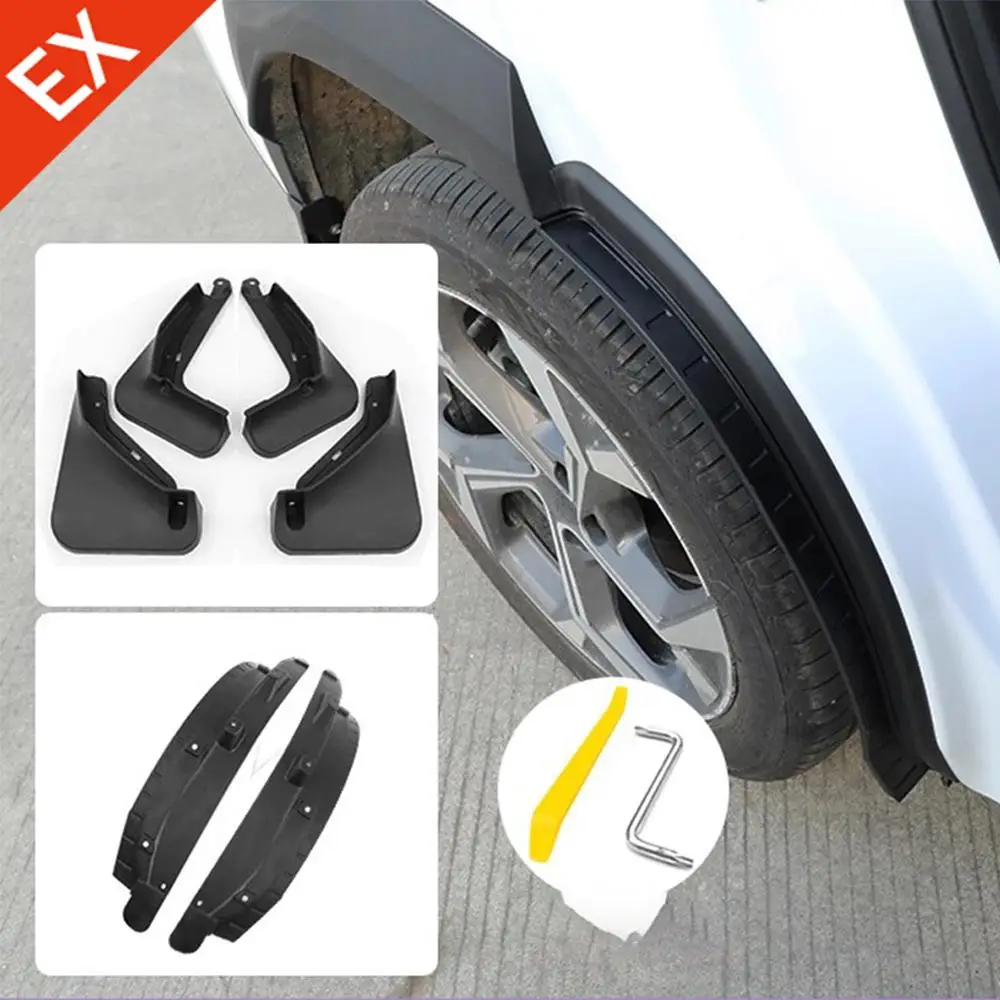 

Для GEELY ATLAS/FX11/BOYUE L 2025-2026 автомобильное заднее колесо, брызговик, крыло, защита от грязи, защита от брызг, внешняя защита