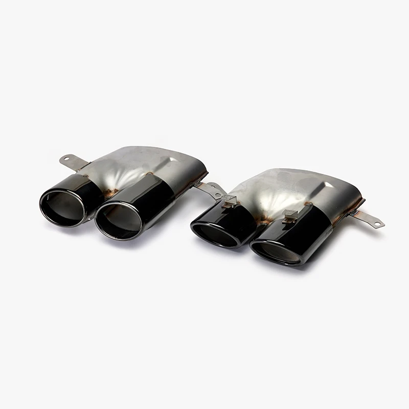 

Wholesale Price 1 Pair Out Exhaust Pipe for 2016-2018 for Audi A6 A7 S Line Up To S6 S7 Stainless Steel Exhaust Tip