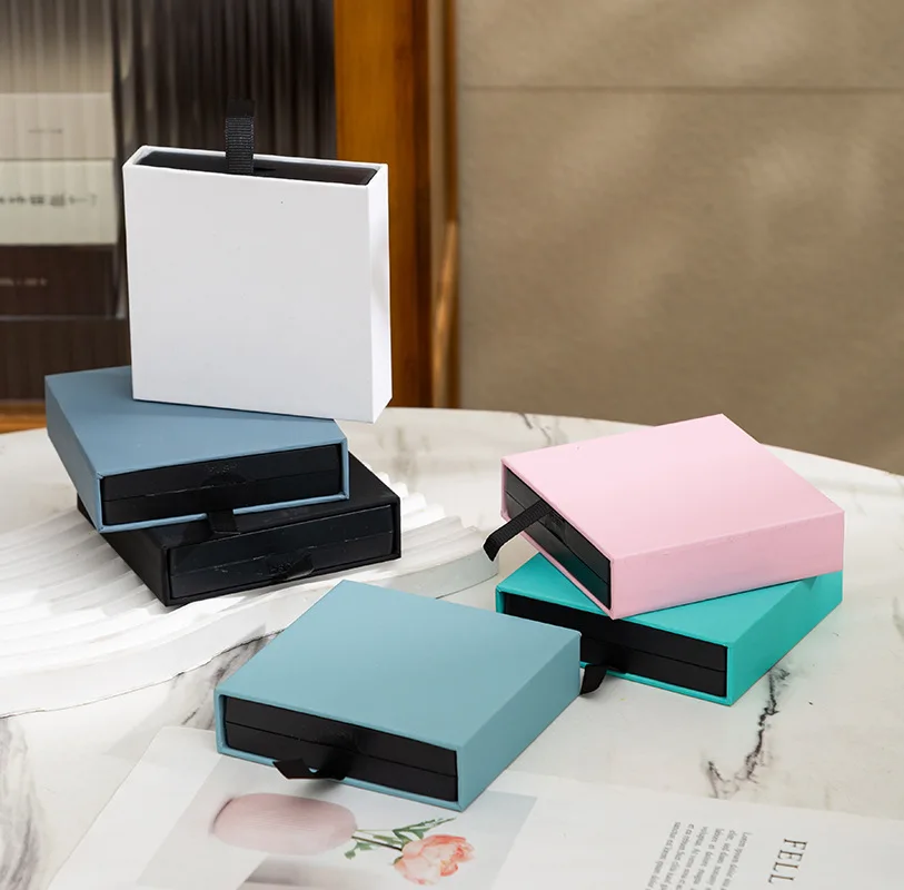 

Женская кольцевая шкатулка для ювелирных изделий, витрина, деловые подарочные коробки для упаковки ювелирных изделий