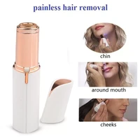 2022 epilator face hair removal lipstick shaver electric eyebrow trimmer women remover mini portable aa battery non rechargeable