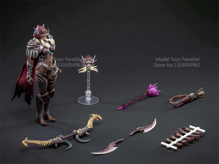 Фото Mithril Studio 1/10 Коллекционные игрушки WOW The Witch King Grey Knight Plbe Guard Soldier Полный набор Фигурка Модель Подарки для фанатов №2