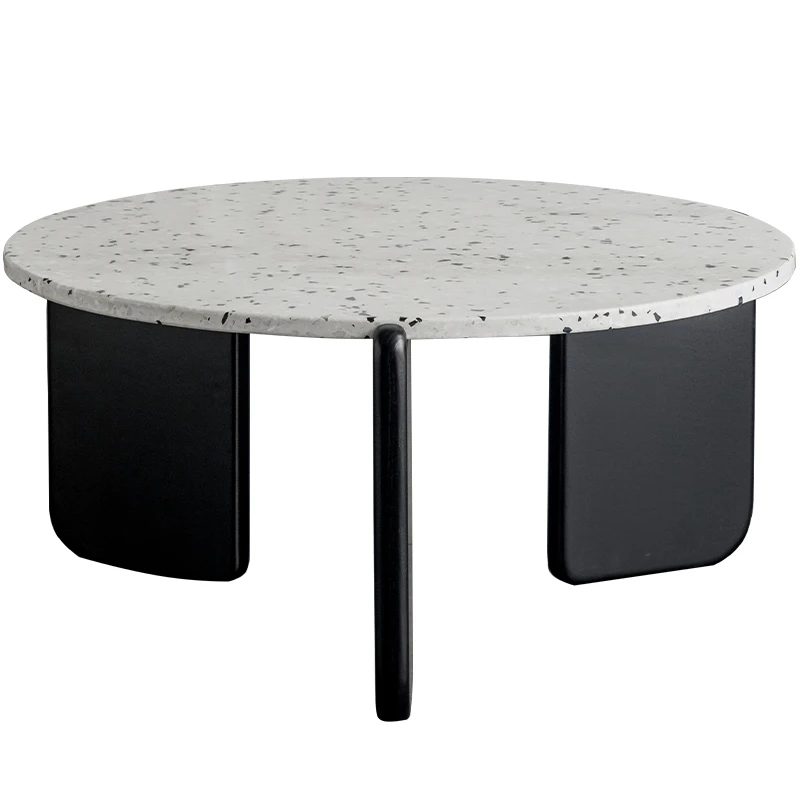 

Wyj Small Apartment Personality Tea Table Modern Balcony round Table