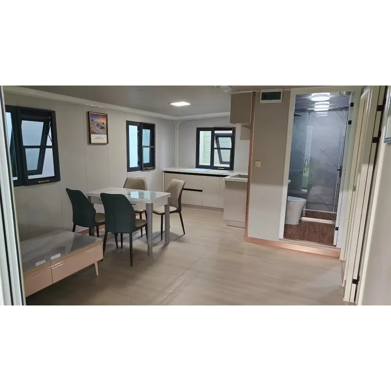 YG Дешевая цена складные контейнерные домики сборная сталь современный дом