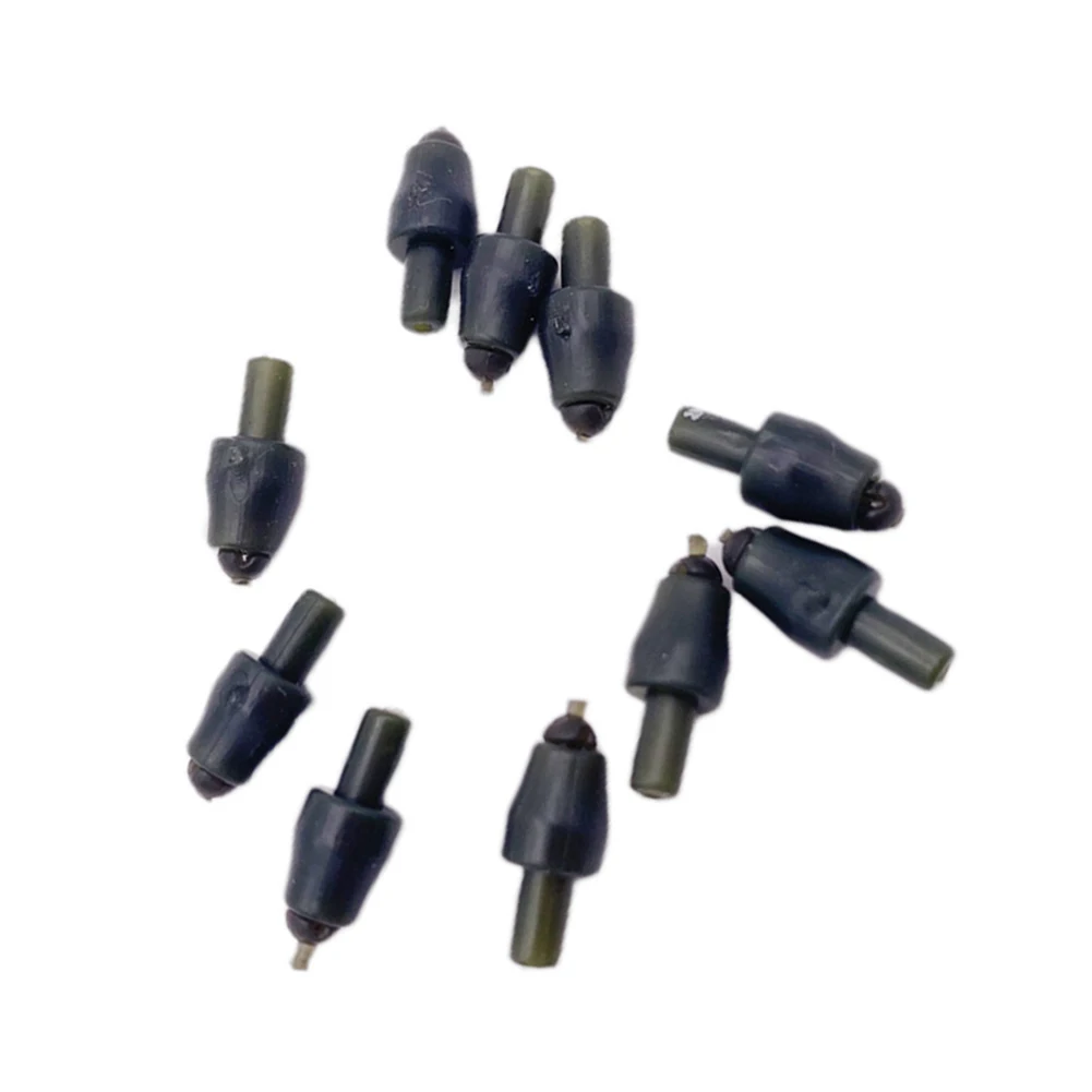 

10pcs Fishing Terminal Tackle Inline Quick Change Beads Connector Beads Plastic Fishing Tools Accessories