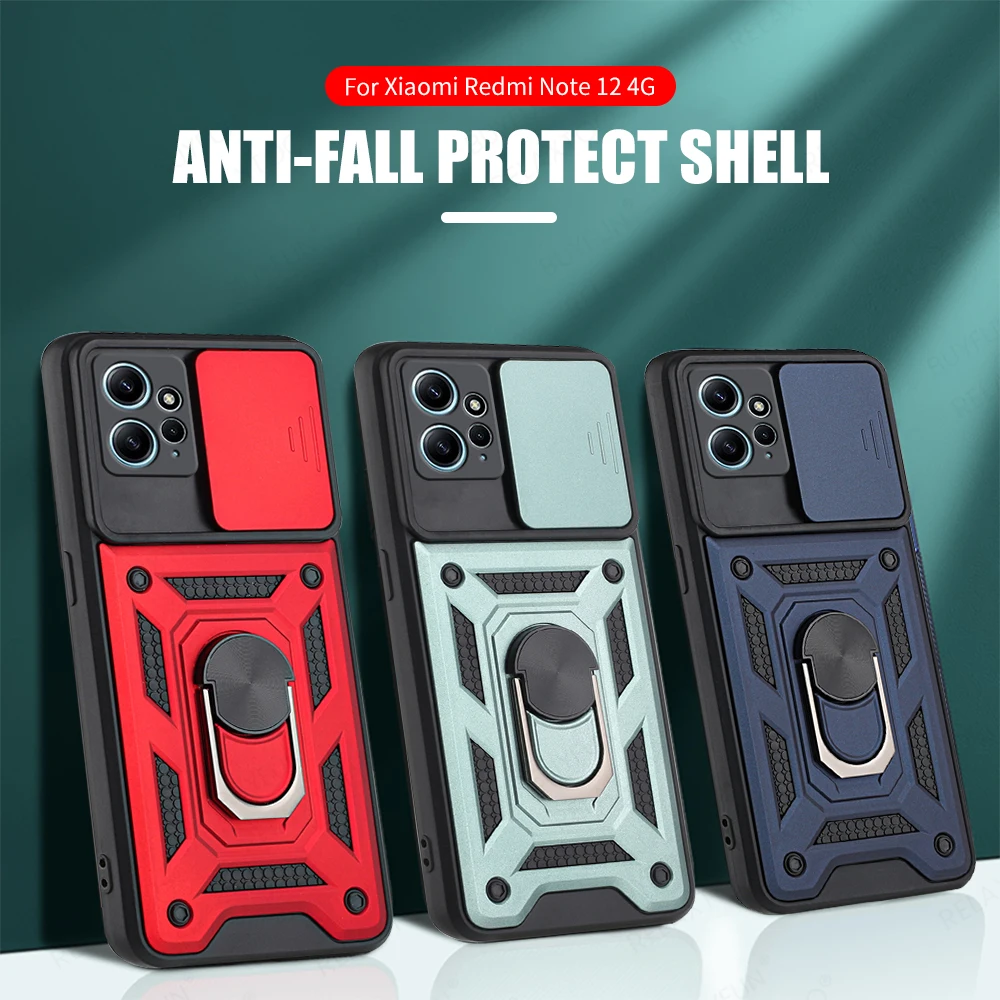 

Removable card package Push window bracket For Xiaomi Redmi Note 12 4G 12 Turbo 5G 12S 4G Redmi 12 4G Phone protective shell