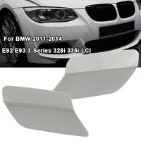 Front Bumper Headlight Washer Cover Cap Unpainted Bumper Trim Primered For BMW 2011-2014 E92 E93 3-Series 328i 335i LCI