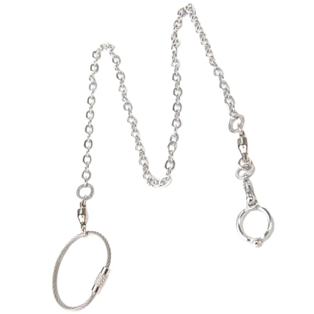 

Training Anklet Ring Parakeet Bird Traction Rope Stainless Chain Stainless Steel Bird Chain Training Chain Pigeon Leg Ring