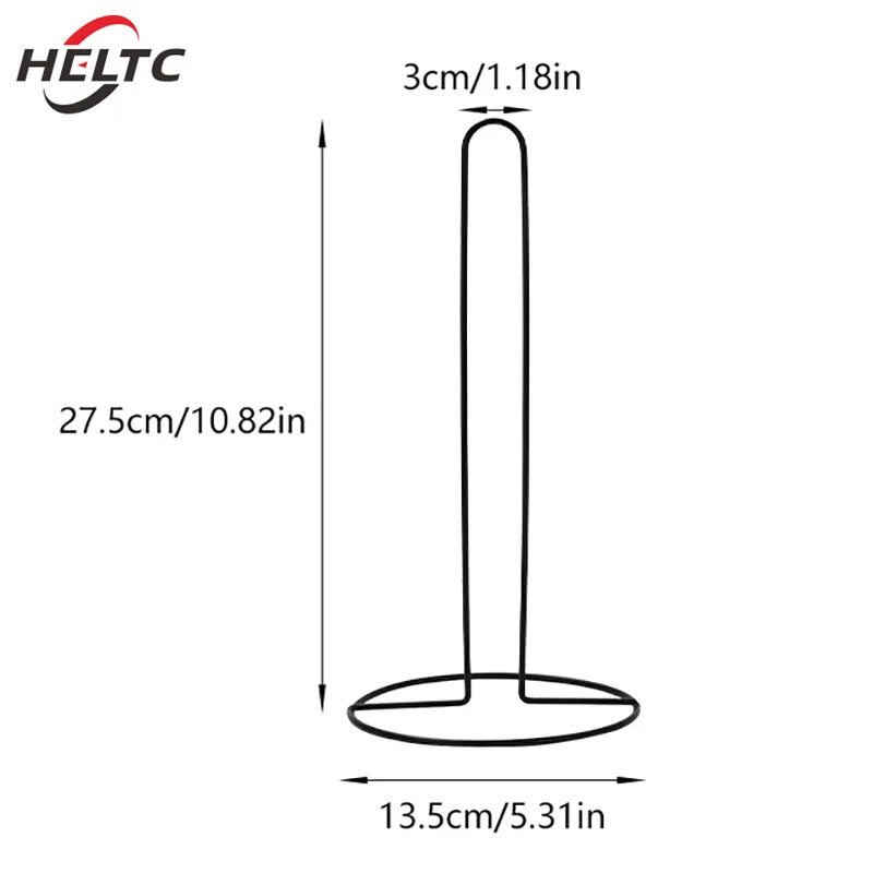 Железный кухонный держатель для рулонов бумажных полотенец