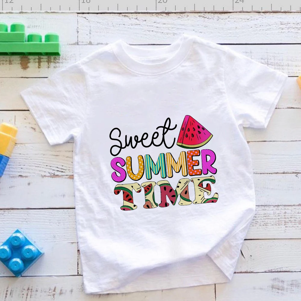 

Футболка детская летняя в европейском и американском стиле с коротким рукавом