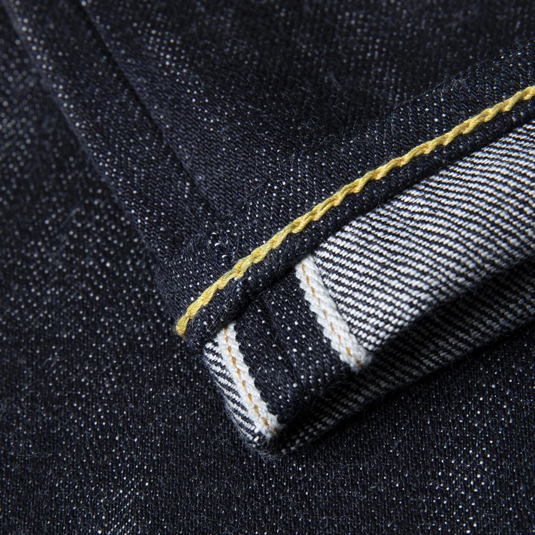 Slim Tapered Jeans Selvage Denim Men Work Wear Pants jeans hose herren  homme sexy  wkwkp00180 cargo jeans