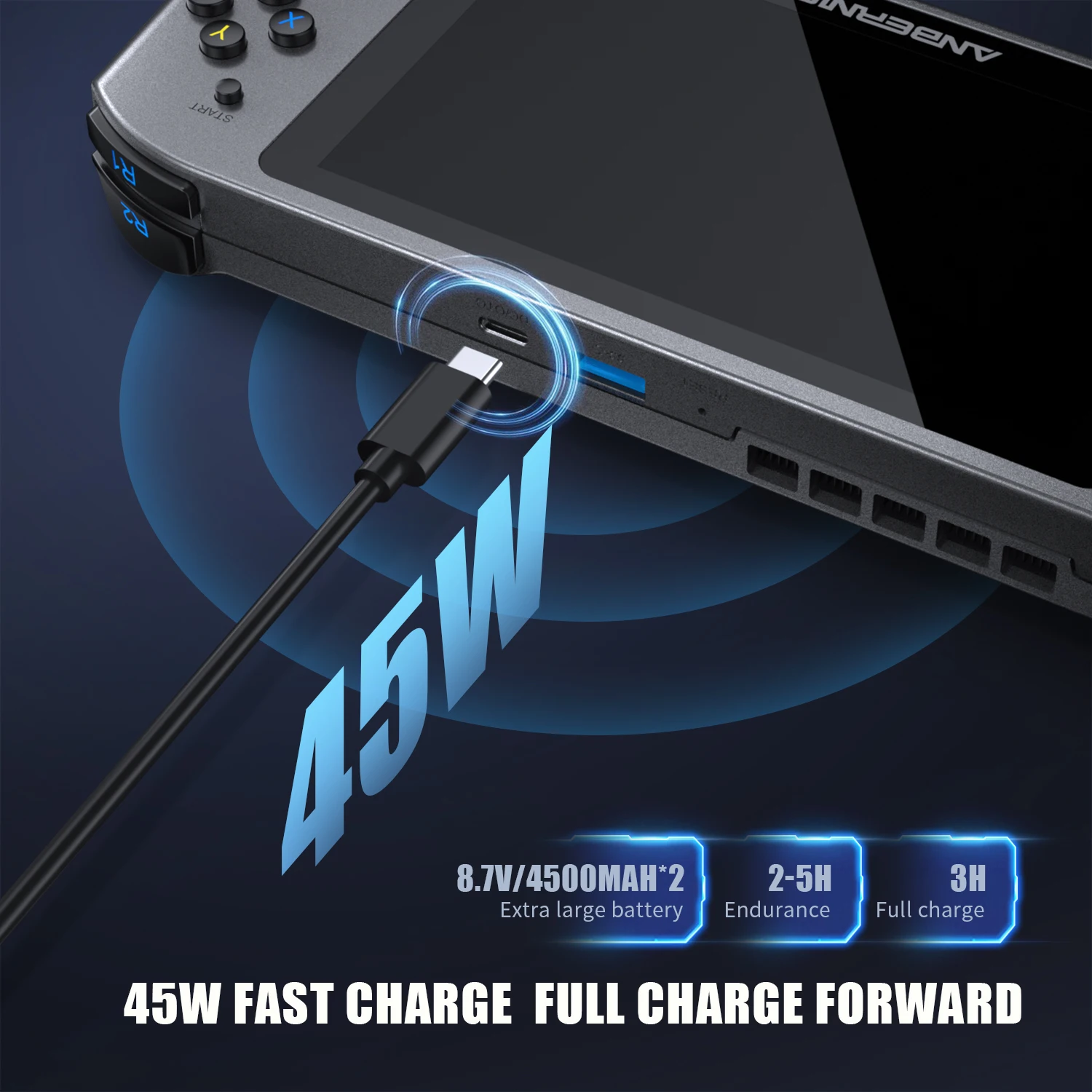 Anbernic Win600 5 94 &quotпортативная игровая консоль портативный ПК Мини ноутбук Win 10 AMD Athlon