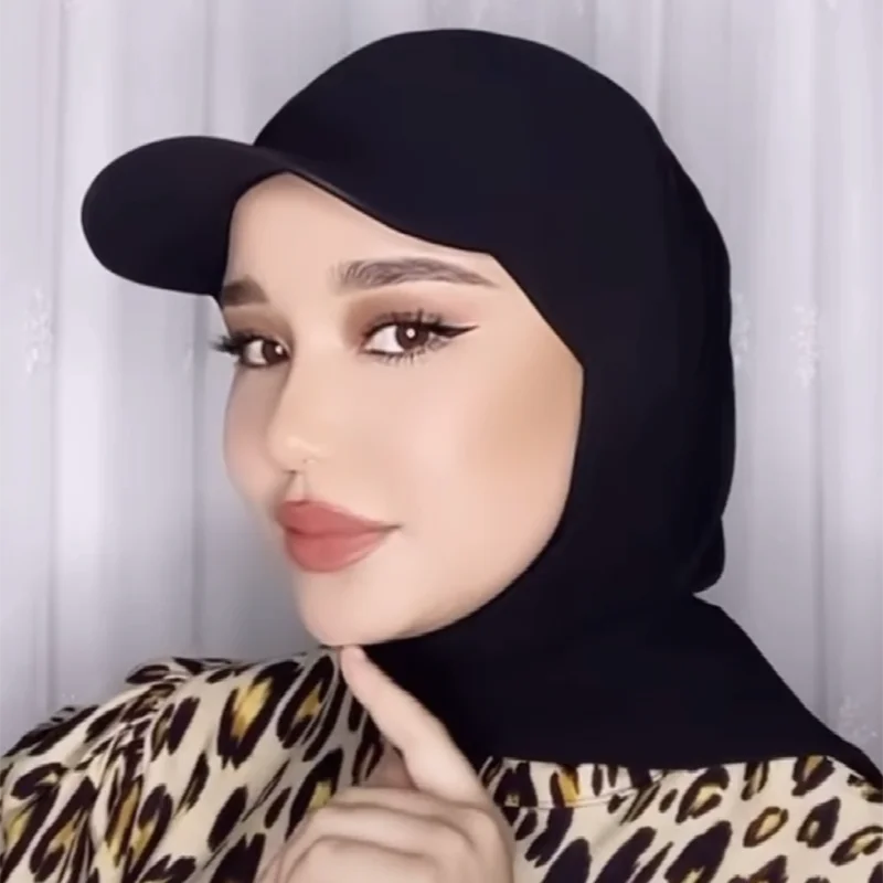 

Ready To Wear Hijab Scarf Shawl Hijab baseball caps bandana Abaya Turban For Women 2022 New