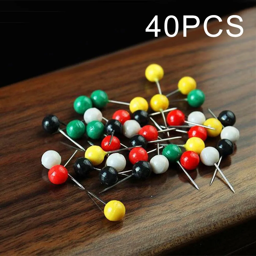 

40 шт., запасные булавки для рыбалки, 0,6x1,7 см