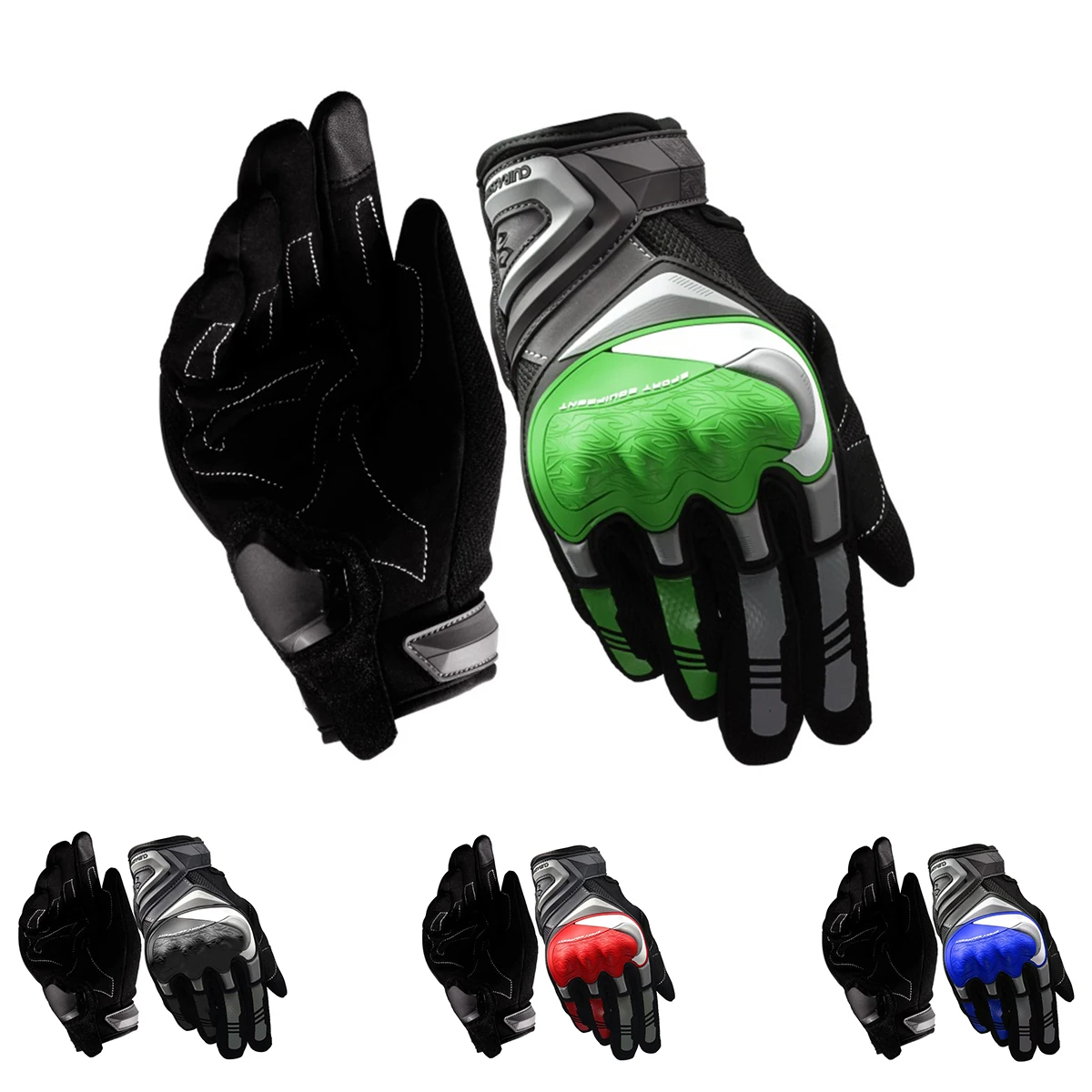 

Motorcycle Moto Mens Breathable Full Finger Four Cross Dirt Bike Seasons Outdoor Riding Protection Motorcyclist Motocross Gloves