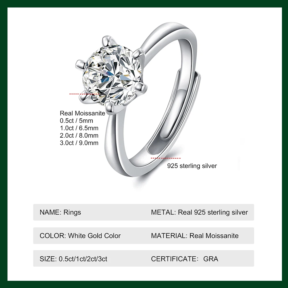 Роскошное кольцо из белого золота 100% пробы 18 К со сверкающими бриллиантами