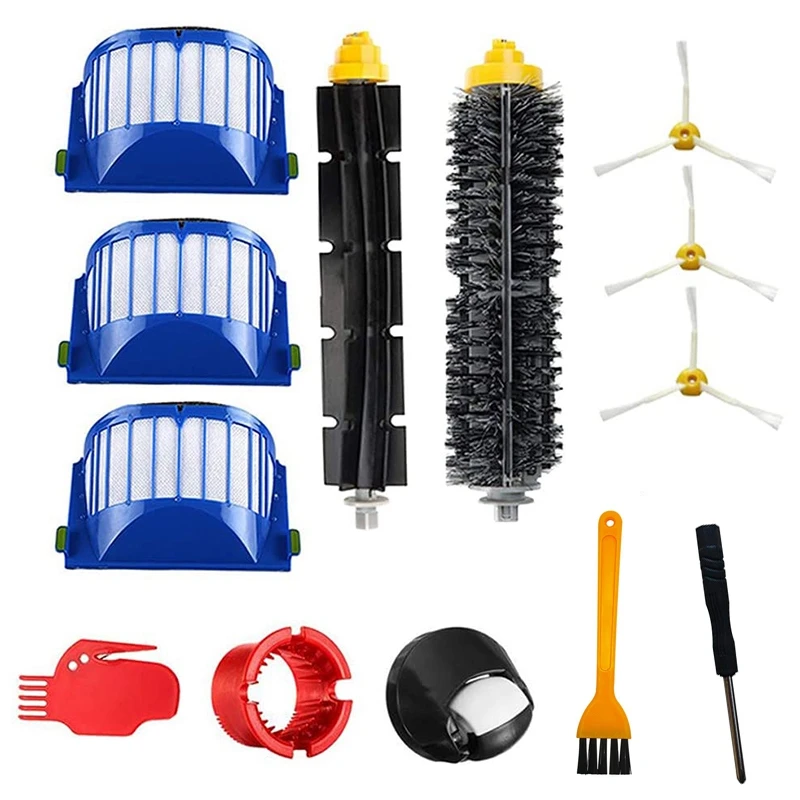 Запасные части для Irobot Roomba 600 серии 610 620 630 650 660 680 аксессуары фильтры щетки