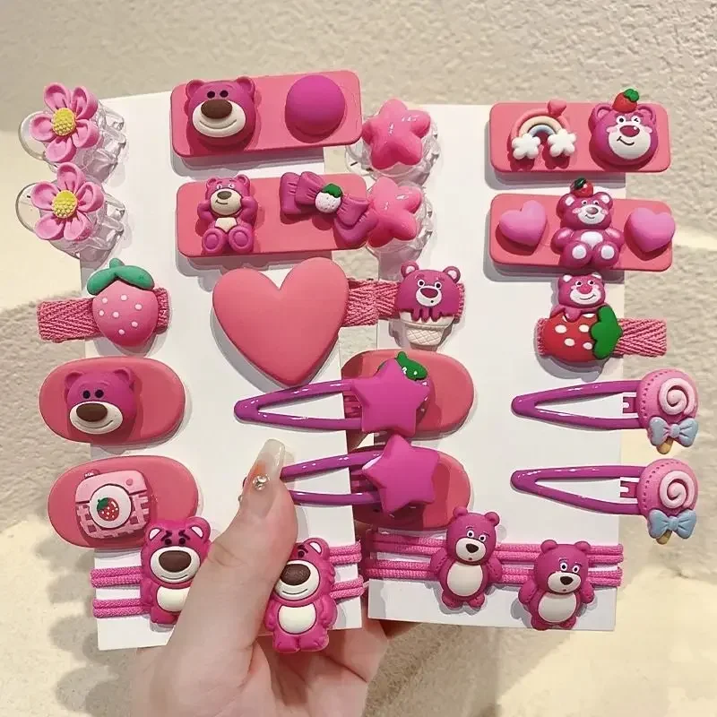Заколка для волос Hello Kitty маленьких девочек Cinnamoroll милый зажим кавайные украшения