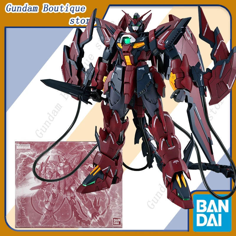 Bandai Genuine MG OZ-13MS GUNDAM EPYON EW (Sturm Und Drang Unit) Аниме Фигурка Робот Коллекционная модель