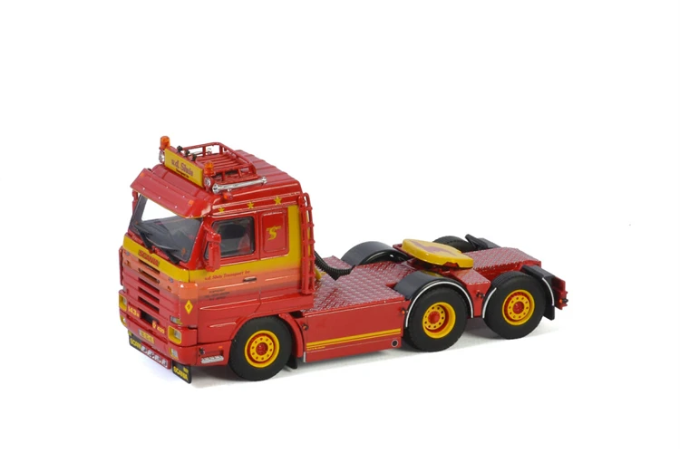 

WSI 1/50 SCANIA 3 SERIES STREAMLINE 6X2 TAG AXLE SOLO TRUCKS DieCast Model Car Collection Limited Edition Toy Car