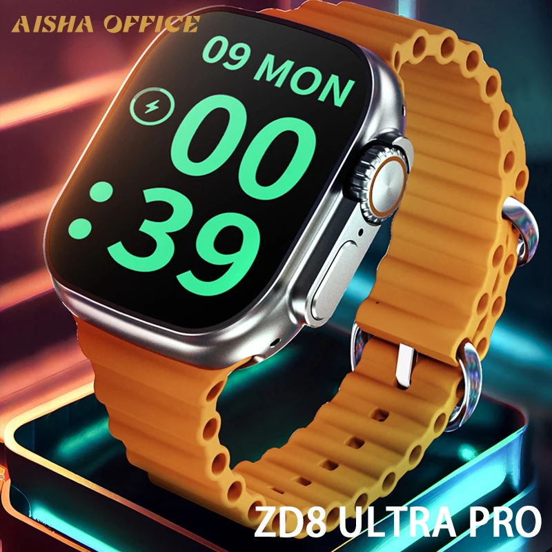 

Смарт-часы ZD8 Ultra Pro, Ip68, Bluetooth, экран 2,2 дюйма