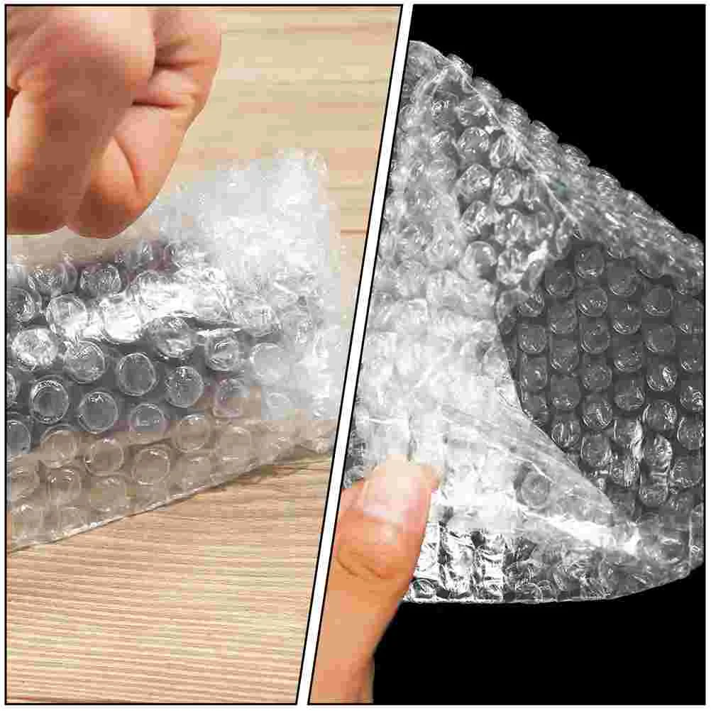 

100 PCS Bubble Bag Clear Packaging Bags Self Seal Mailers Sack Packing Pe New Material Durable Mailing Simple Pouches