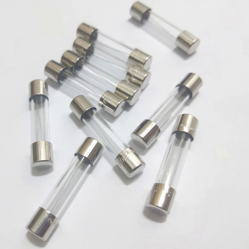 10 шт. 5x2 0/6x30 мм предохранитель для стеклянной трубки с медленным выдувом