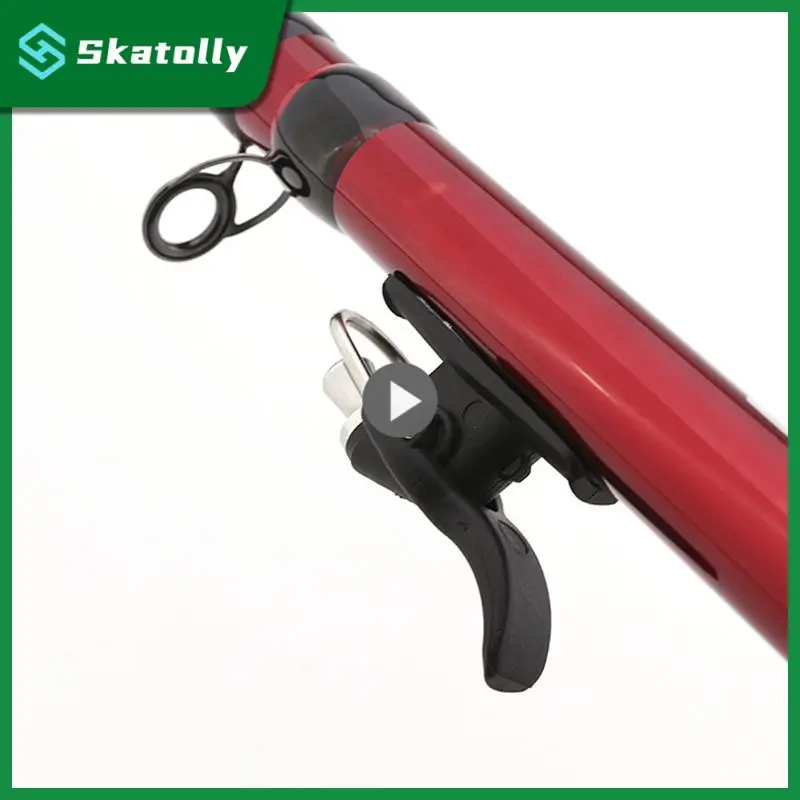 

Fishing Gear Finger Protector Portable Remote Throw Wheel Handle Aluminum Alloy Sea Fishing Casting Trigger Power Cast