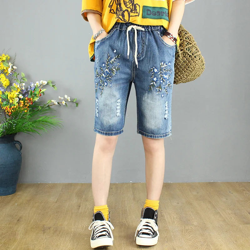 Рисунок 3 - Летние женские джинсовые короткие брюки