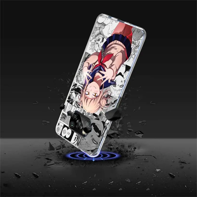 Чехол для телефона My Hero Himiko Toga Xiaomi Mi 11T 12T 10T 9T Pro 11i 12X 13 12 11 10 9 8 Lite 6X 5X A3 A2 Trend Fundas