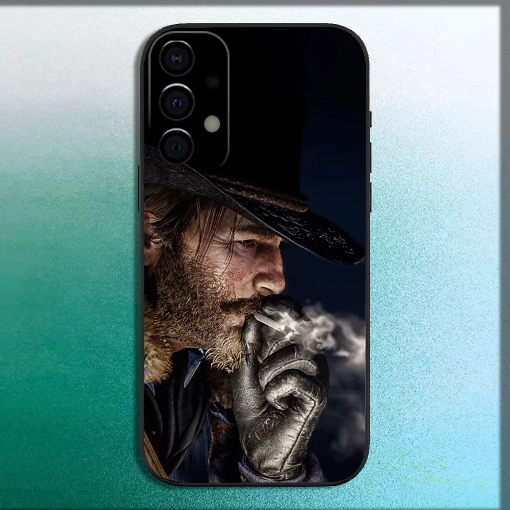 Red Dead R-Redemption RDR 2 Phone Case For Samsung Galaxy A13 A21s A22 A31 A32 A52 A53 A71 A80 A91 Soft Black Cover