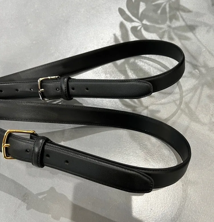 Ladies Leather Sashes 2 Colors 2022 New Adjustable Length Women's Fashion Vintage All-Match Belt