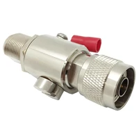 coaxial n type arrestor 0 to 6 ghz n malen female 50ohmprotects 3g4gltegps 2 4ghz 5ghz wi fi 900mhz