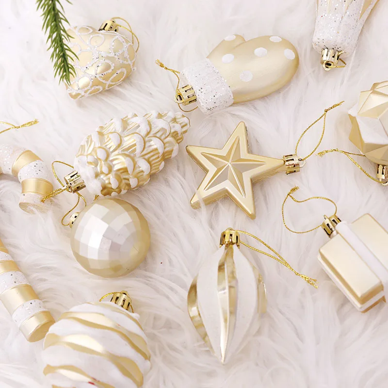 16 пластиковых рождественских шаров пакеты различной формы рождественские