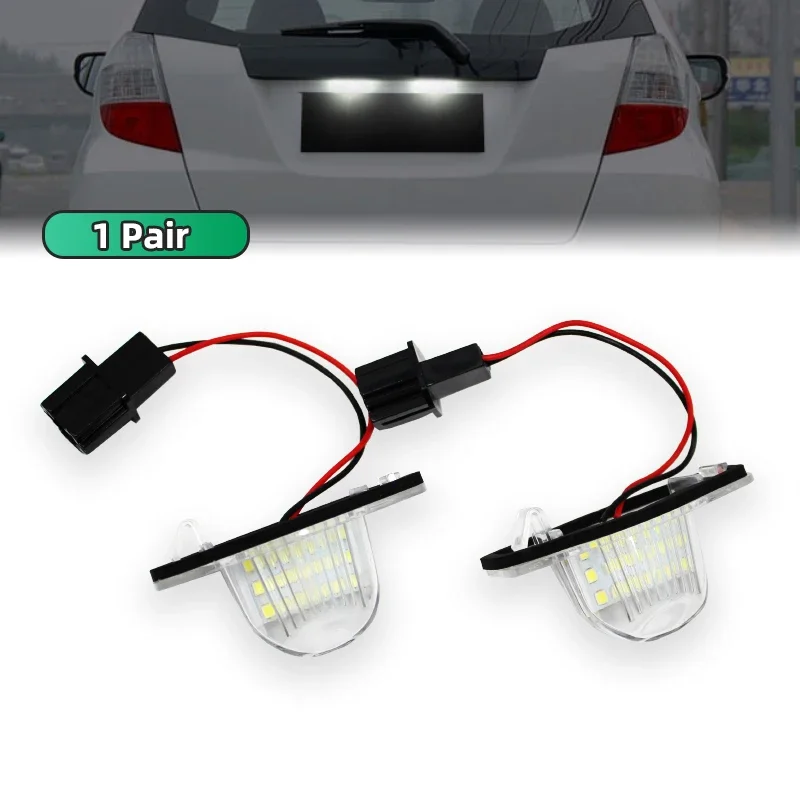 

Комплект Из 2 Светодиодных Фонарей Для Подсветки Номерного Знака Для Honda CR-V, Fit, Odyssey, Jazz, HR-V, FR-V