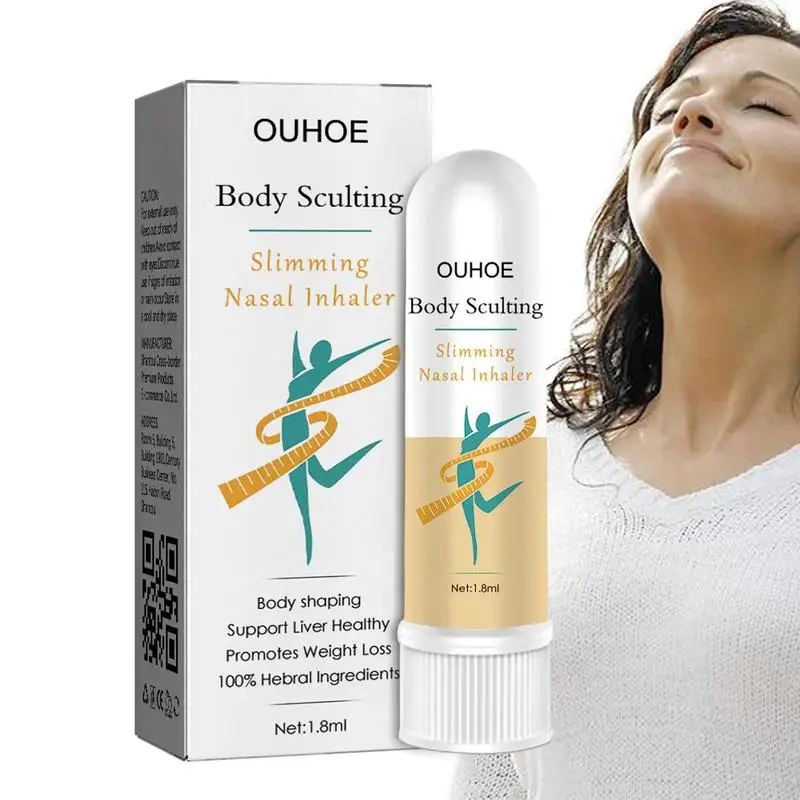 

Inhaler Nasal Stick 1.8ml Sleep & Energizing Aromatherapy Breathe Stick Portable Lymphatic Detoxification Boost Focus & Energy