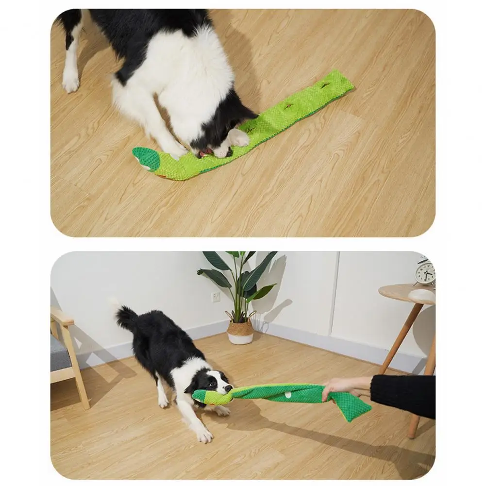 

Практичная звуковая игрушка для домашних животных, игрушка-пазл для собак с хорошей прочностью, встроенный порт для хранения, лягушка, змея, игрушка-пазл для собак, снимает скуку