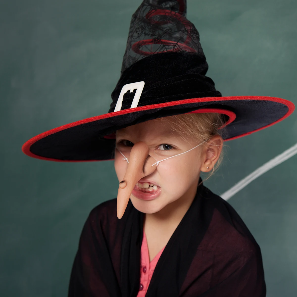 

Halloween Theme Decoration Wicked Witch Nose Kids Cosplay Props Simulated Witch Nose Party Photo Props Halloween Decorations