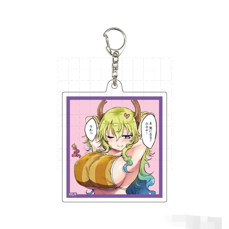 Игра Kobayashi Tohru Tōru Kanna Kamui Joui Elma брелок кукла аниме акриловый брелок кулон для подарка (art.: 3920cec035f99) - 3920cec035f99