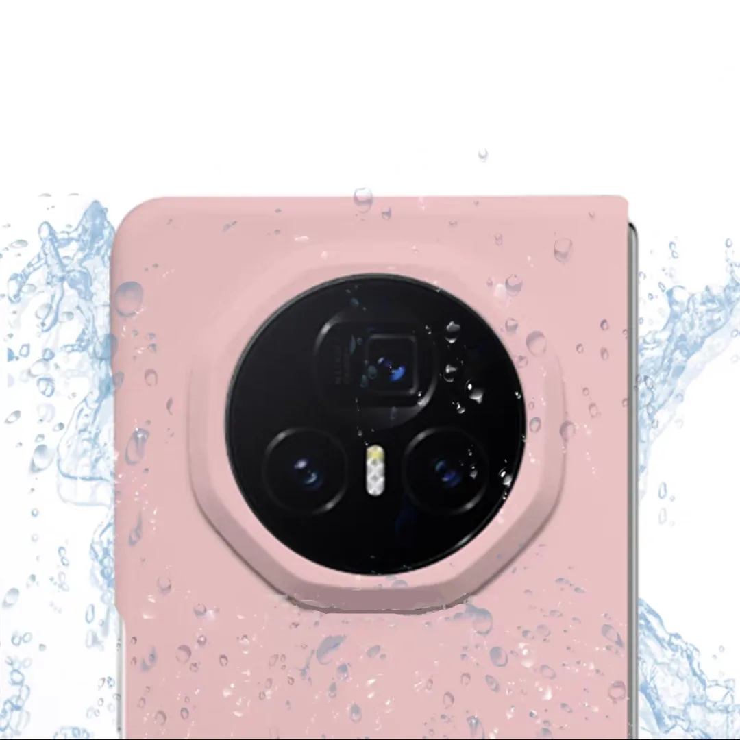 Комплект 2в1 оригинальный жидкий силиконовый чехол для HONOR Magic V3 V2 MagicV3 матовый