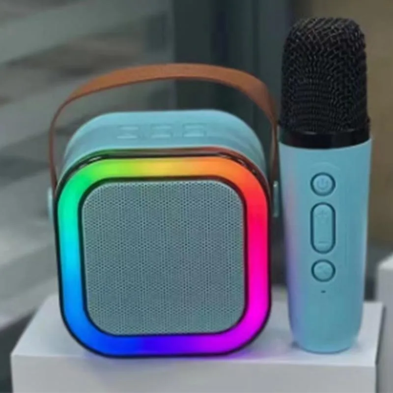 Микрофон для караоке K12 высококлассная Bluetooth-колонка аудио Ktv маленькая домашняя
