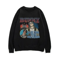 bad bunny el ultimo tour del mundo 2022 sweatshirt men women vintage pullover male hip hop pullovers mens oversized streetwear