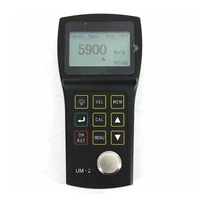 pe ultrasonic thickness gauge tester measuring instruments with 7 built in probe compensation