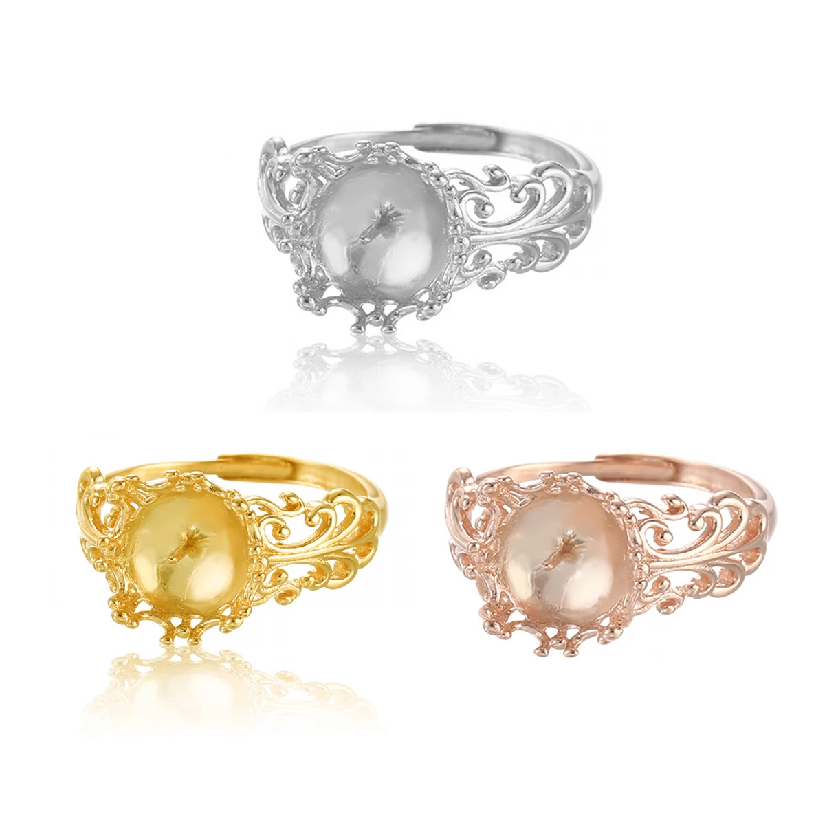 Стерлингового Серебра 925 сделай сам подвески для ювелирных изделий кольцо-паста