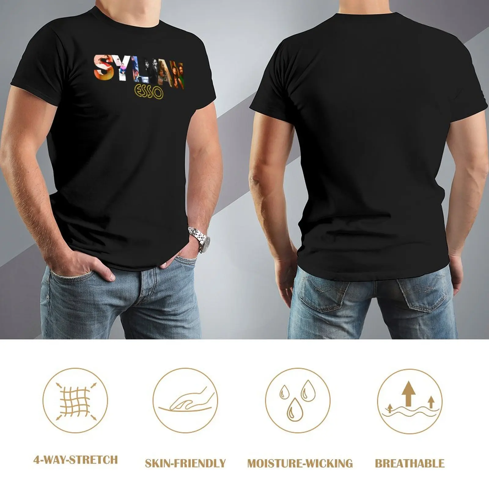 Футболка Sylvan Esso Essential футболка с наклейками винтажная рубашка аниме короткими