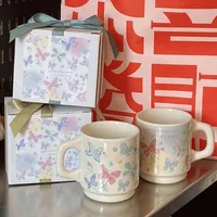 Керамические кружки с бабочками ????