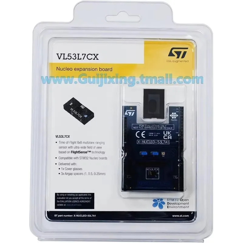 Пятно P-NUCLEO-53L7A1 VL53L7CX многозонный датчик дальности ToF содержит X-NUCLEO-53L7A1 и NUCLEO-F401RE